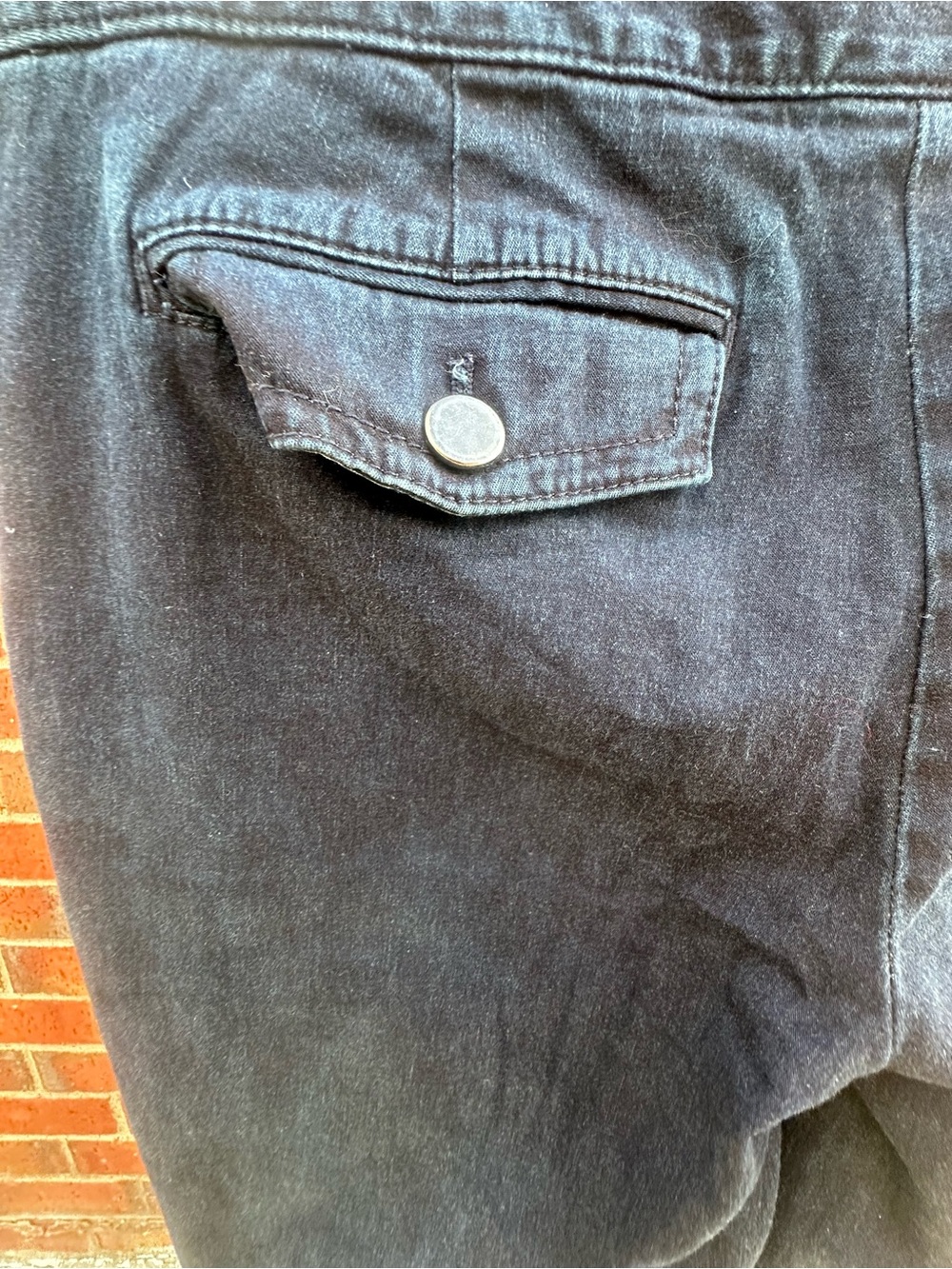 Ann Taylor Jeans Wide-Leg Denim Sailor Style Button Nautical Coastal Academia - Picture 12 of 16